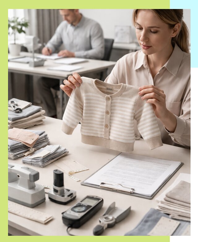 Сертификация детской одежды и текстильных изделий в Железнодорожном