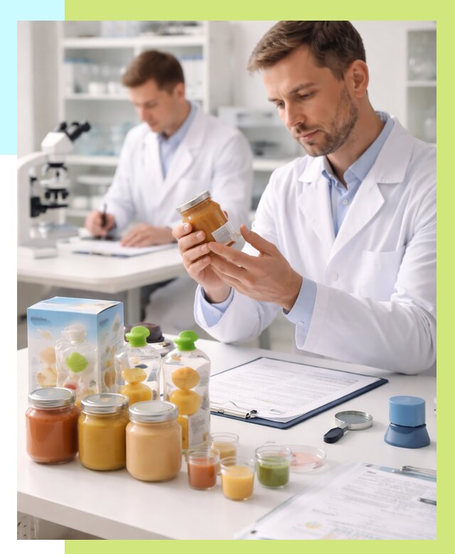 Сертификация детского питания в Железнодорожном от 30762 р. | Алешин-Жлз