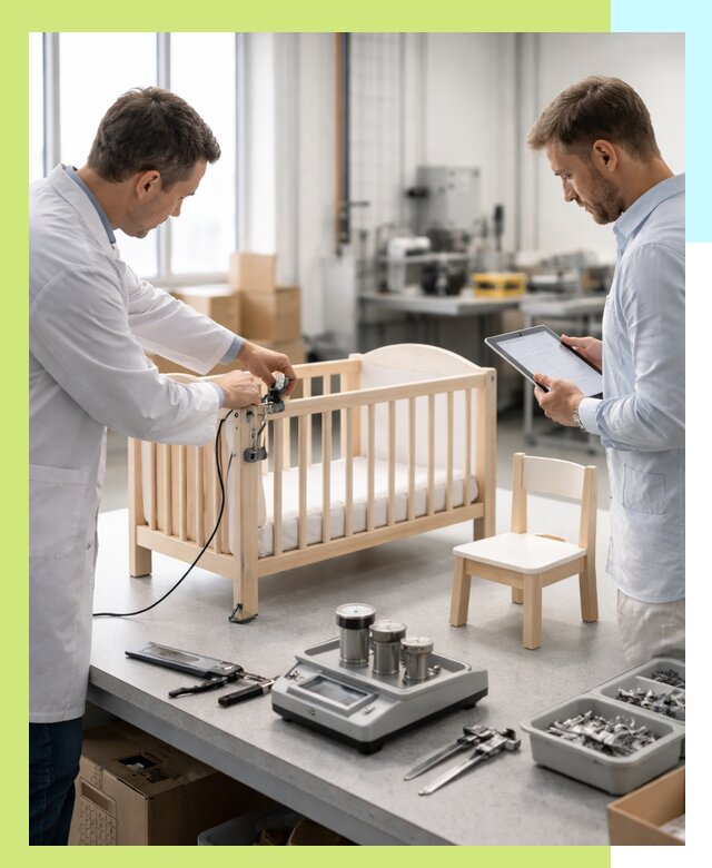 Сертификация детской мебели и проверка безопасности в Железнодорожном