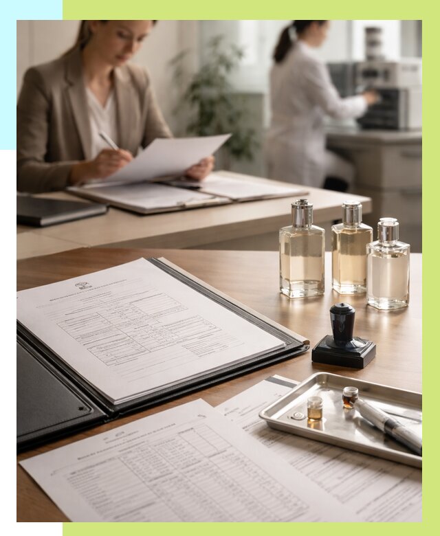 Сертификация парфюмерии в Железнодорожном от 15381 р. | Алешин-Жлз