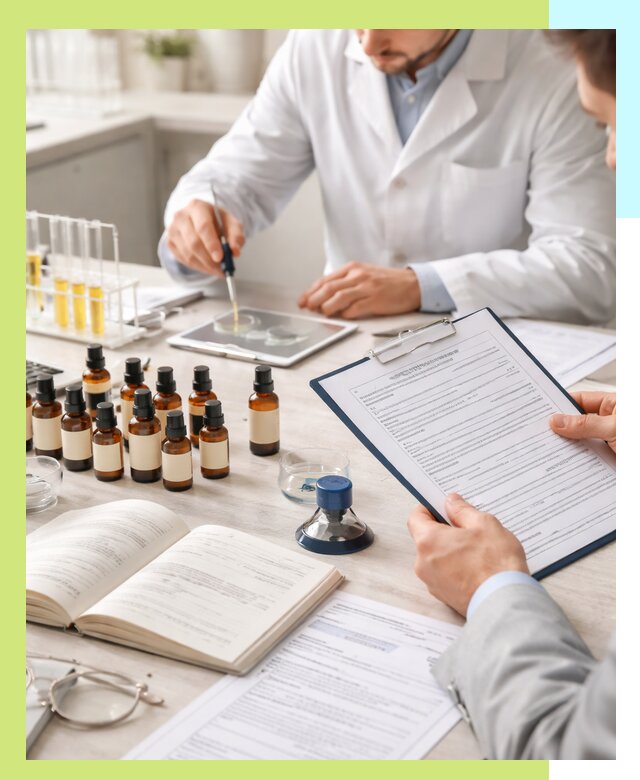 Сертификация эфирных масел и документация качества в Железнодорожном