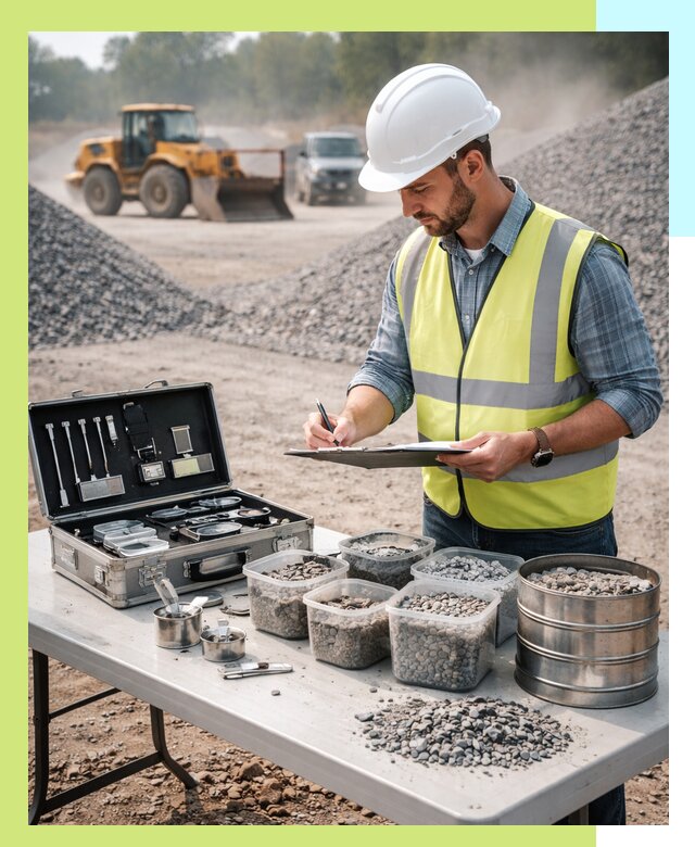 Сертификация щебня в Железнодорожном по ГОСТу и техническим требованиям