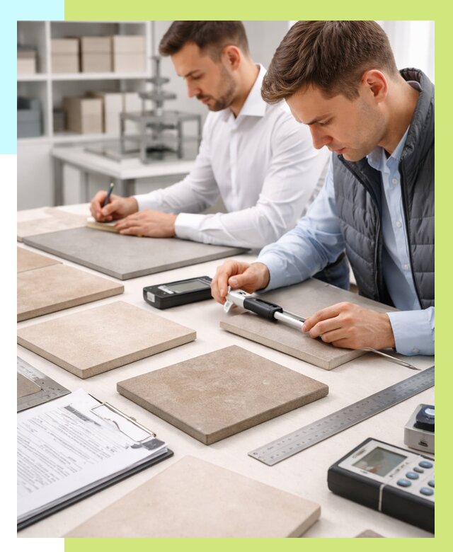 Сертификация плитки в Железнодорожном от 25635 р. | Алешин-Жлз гарантия