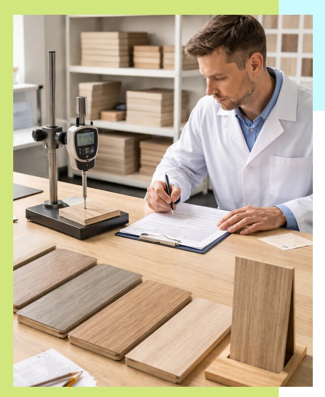 Сертификация ламината с испытаниями и оформлением документов в Железнодорожном
