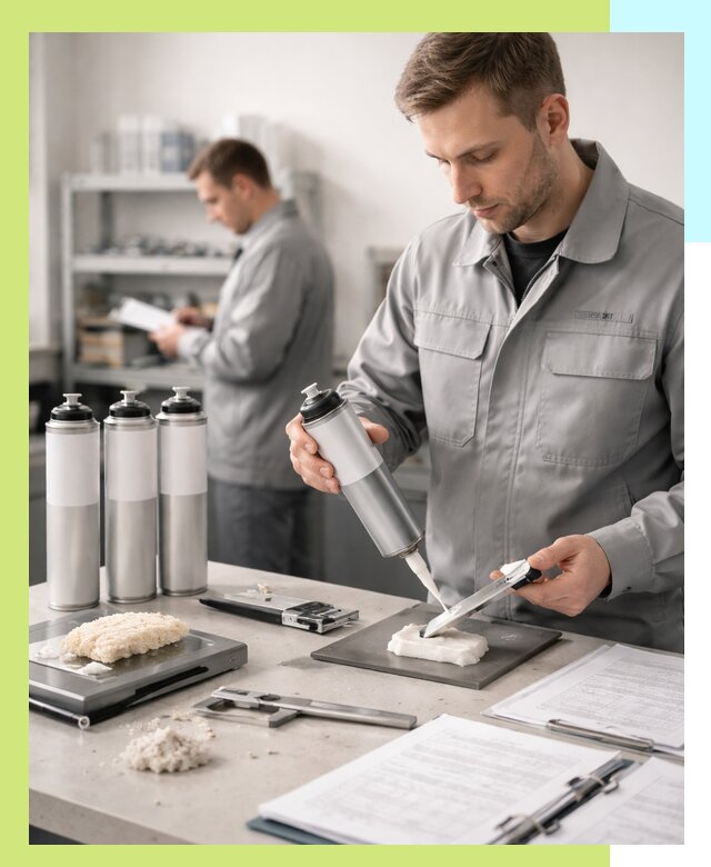 Сертификация монтажной пены и соответствие стандартам в Железнодорожном