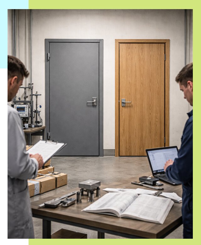 Сертификация дверей в Железнодорожном от 8203 р. под ключ | Алешин-Жлз