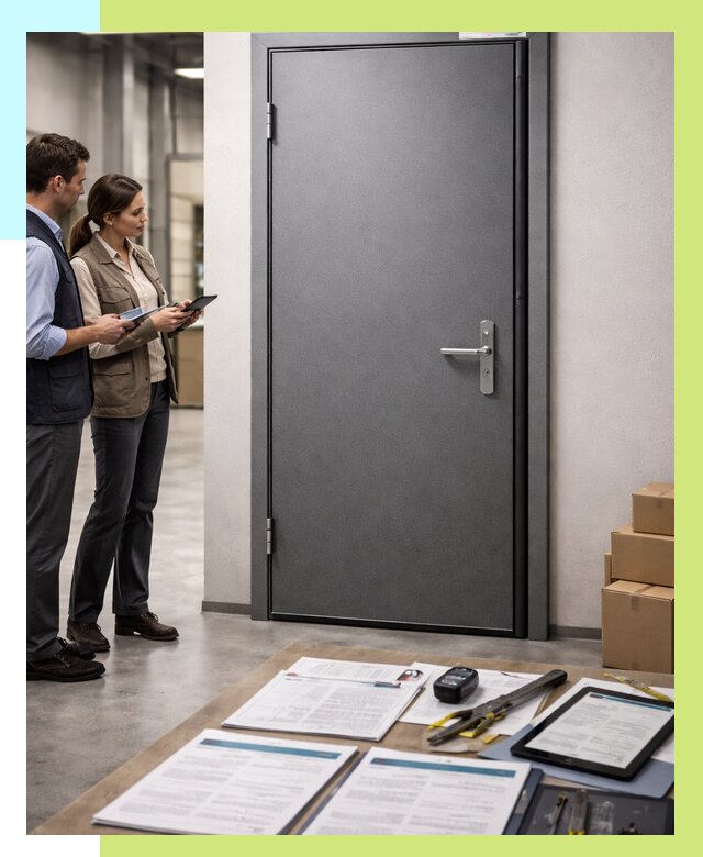 Сертификация противопожарных дверей в Железнодорожном от 9229 р. | Алешин-Жлз