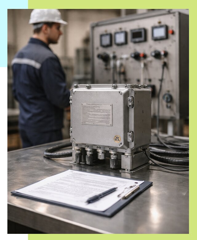 Сертификация взрывозащищенного оборудования в Железнодорожном от 35889 р. | Алешин-Жлз