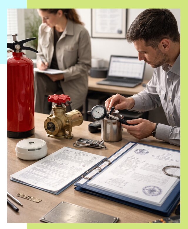 Сертификация пожарного оборудования в Железнодорожном от 15381 р.|Алешин-Жлз