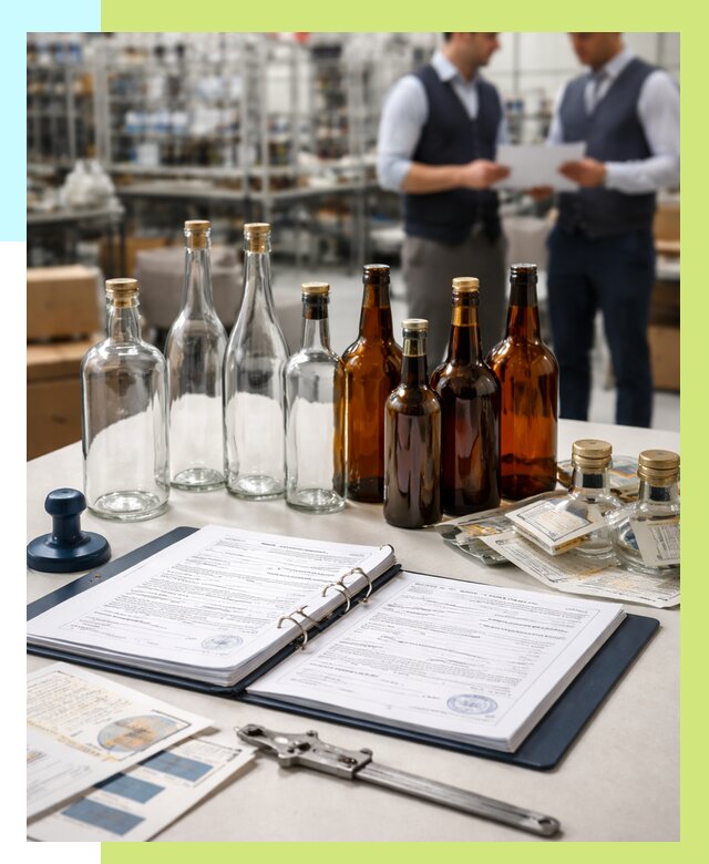 Сертификация стеклянных бутылок в Железнодорожном от 25635 р. | Алешин-Жлз