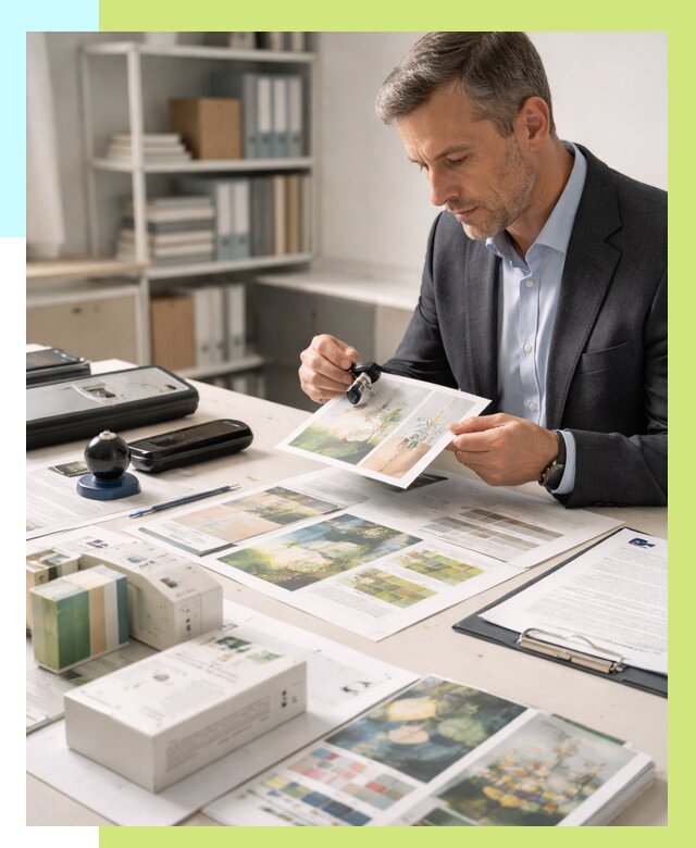 Сертификация полиграфической продукции в Железнодорожном от 12305р.|Алешин-Жлз