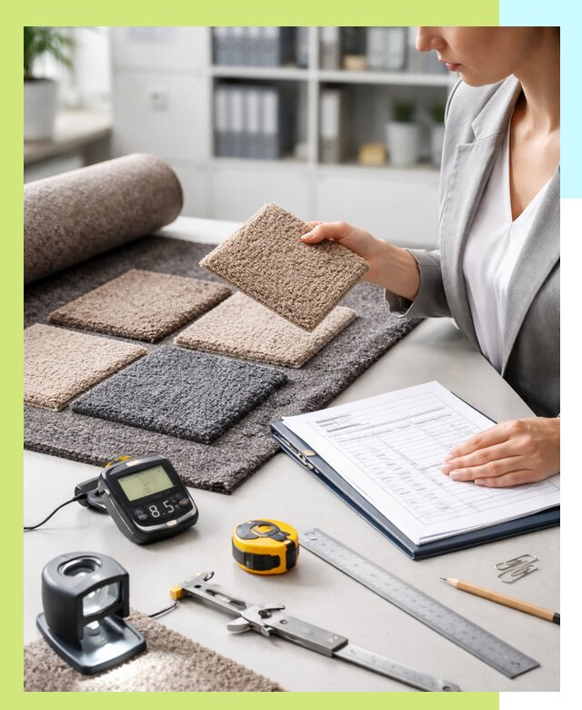 Сертификация ковролина и получение сертификатов в Железнодорожном