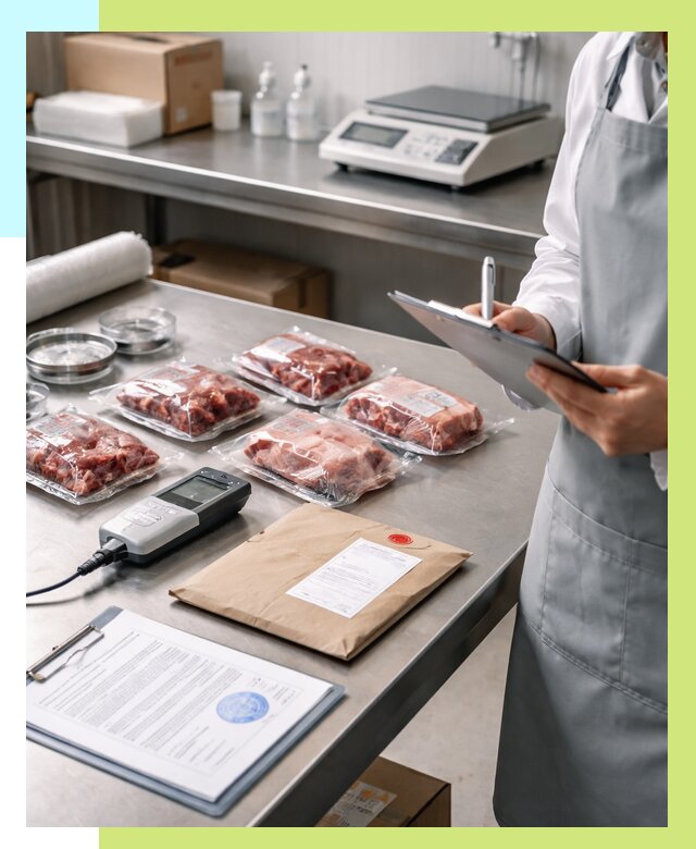 Сертификат на мясо и декларация в Железнодорожном от 8716 р. | Алешин-Жлз