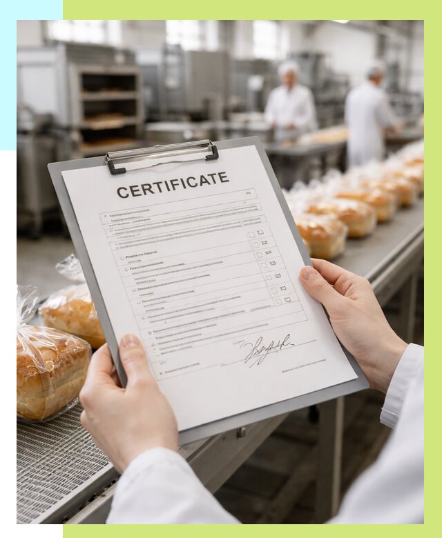 Сертификация хлеба, ТУ и декларация в Железнодорожном от 12305 р. | Алешин-Жлз