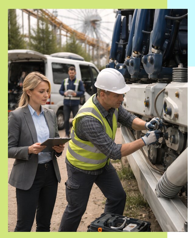 Сертификация аттракционов и проверка безопасности в Железнодорожном