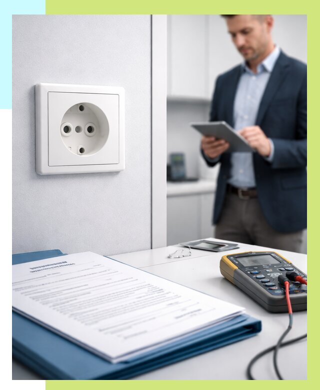 Сертификация розеток в Железнодорожном от 8716 р. | Алешин-Жлз