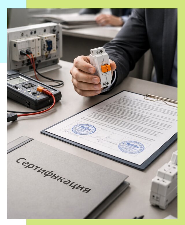 Сертификация выключателей под ключ в Железнодорожном от 15381 р. | Алешин-Жлз