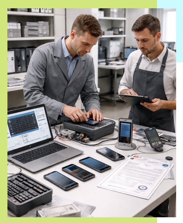 Сертификация мобильных телефонов и смартфонов в Железнодорожном под ключ