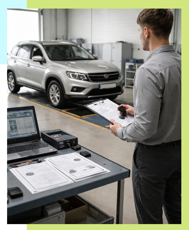 Сертификация транспортных средств в Железнодорожном от 12305 р. | Алешин-Жлз