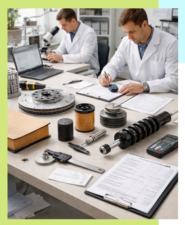 Сертификация автозапчастей и комплектующих в Железнодорожном по ГОСТ