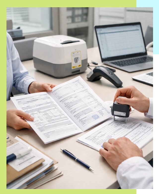 Оформление паспорта на товар и сопроводительных документов в Железнодорожном