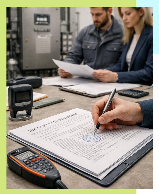 Оформление паспорта эксплуатации оборудования в Железнодорожном