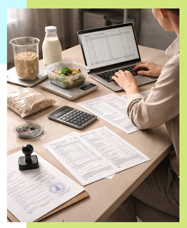 Просчет БЖУ для маркировки в Железнодорожном от 1538 р. | Алешин-Жлз