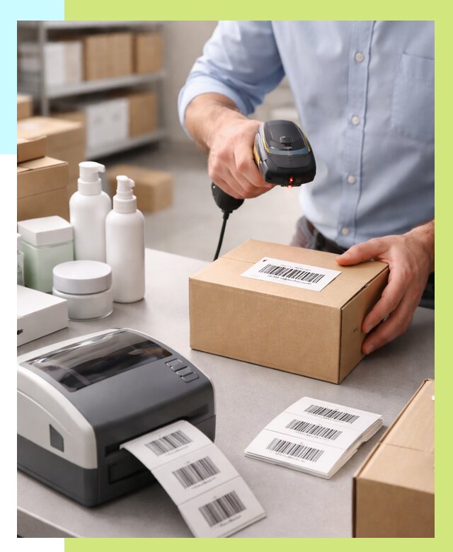 Штрихкодирование продукции в Железнодорожном от 4614 р. | Алешин-Жлз