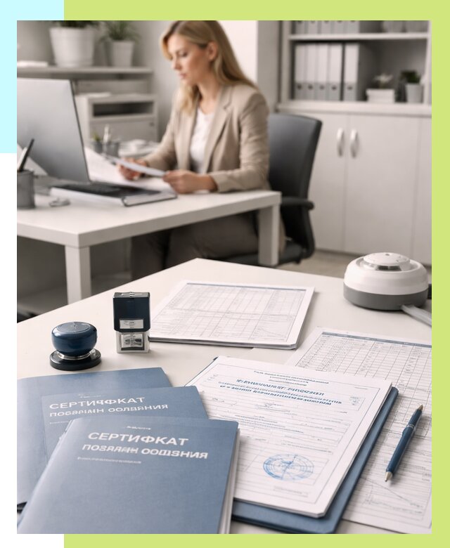 Сертификаты пожарной безопасности в Железнодорожном от 15381 р. | Алешин-Жлз