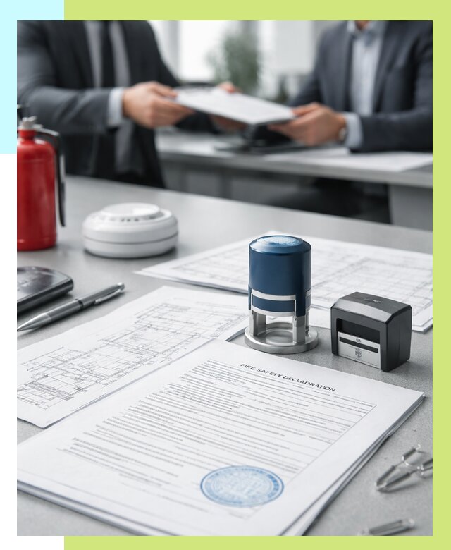 Декларация пожарной безопасности в Железнодорожном от 8203 р. | Алешин-Жлз