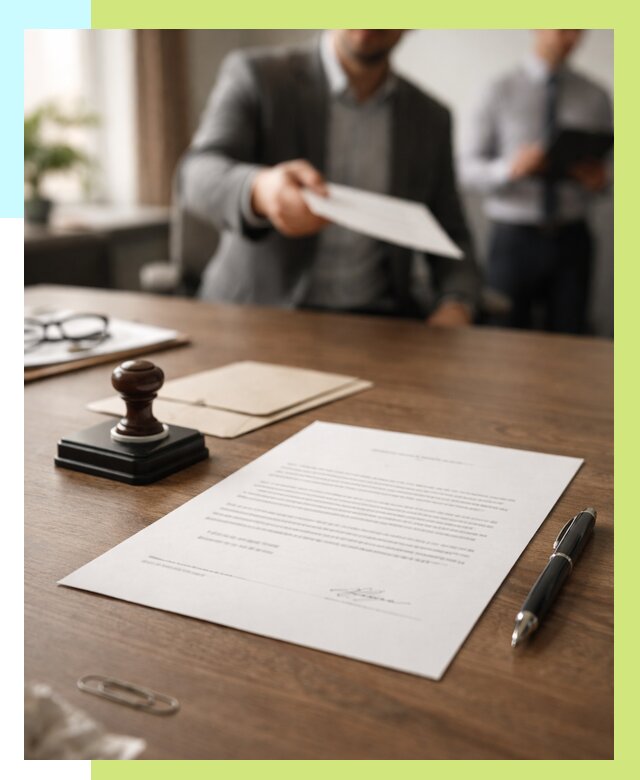 Отказное письмо по сертификации в Железнодорожном от 3589 р. | Алешин-Жлз