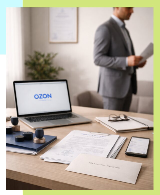 Отказное письмо для Ozon в Железнодорожном от 3589 р. | Алешин-Жлз