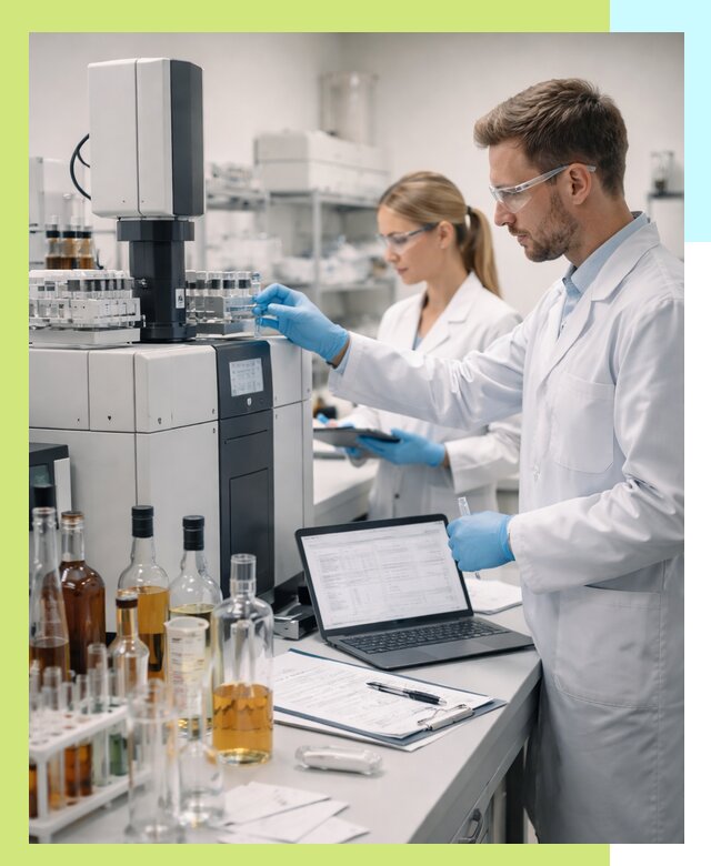 Выдача заключения о спиртосодержании продукции в Железнодорожном