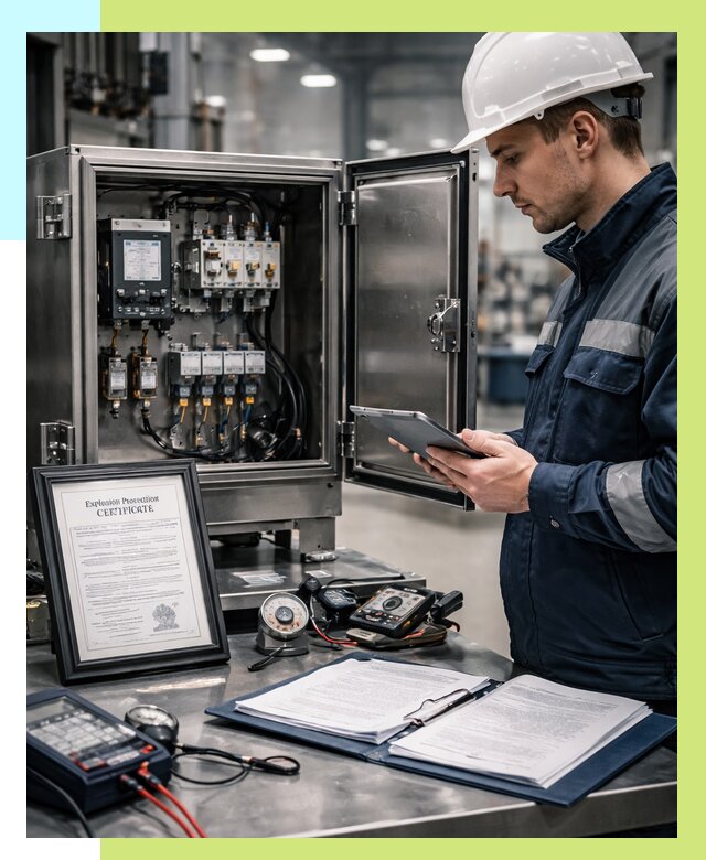 Сертификат взрывозащиты в Железнодорожном от 46143 р. | Алешин-Жлз