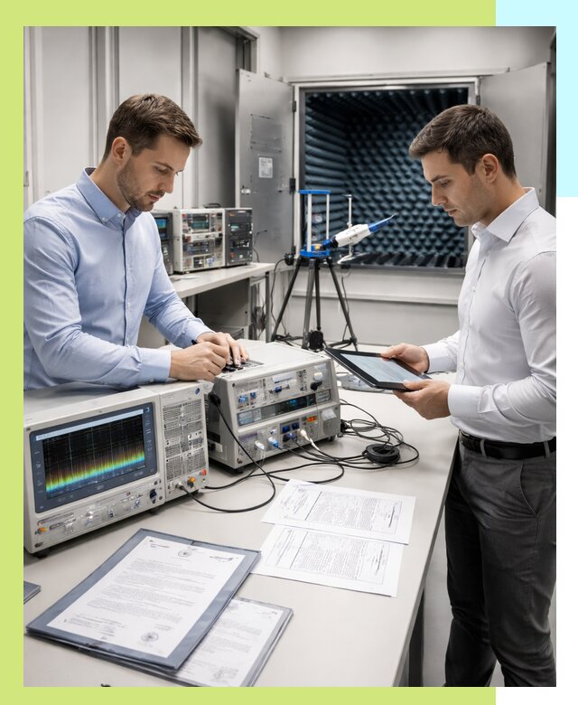 Оформление и выдача сертификата ЭМС для продукции в Железнодорожном