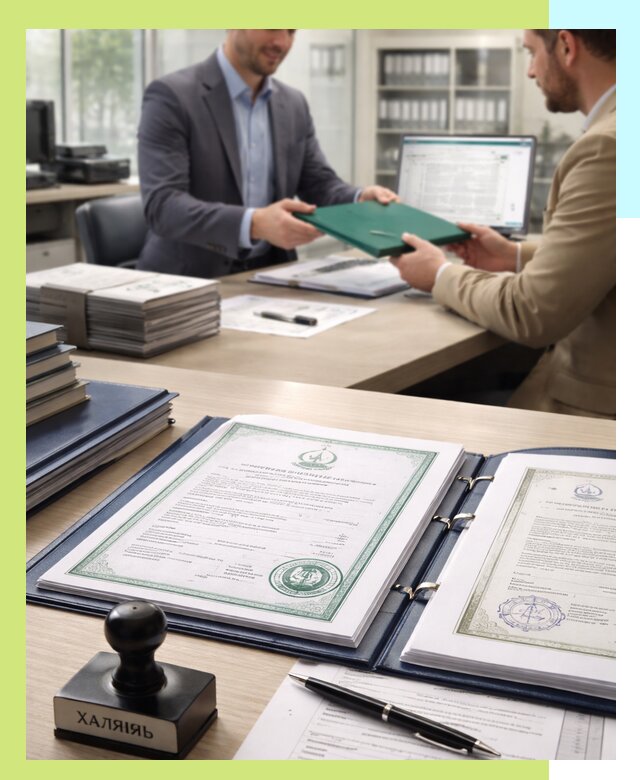 Выдача Халяль сертификата для продукции и услуг в Железнодорожном