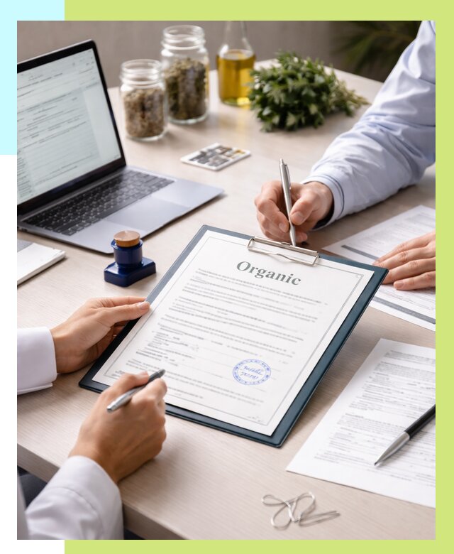 Оформление сертификат органик в Железнодорожном от 30762 р. | Алешин-Жлз