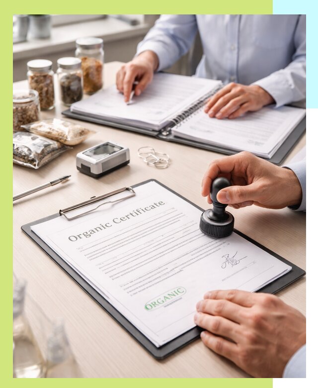 Получение органик сертификата для продукции в Железнодорожном