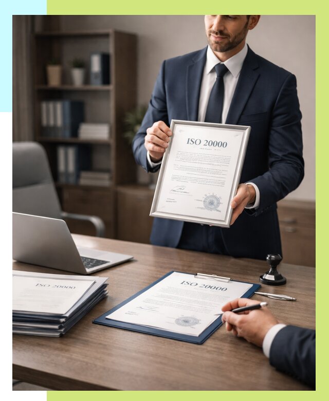 Сертификат ISO 20000 в Железнодорожном под ключ от 123048 р., Алешин-Жлз