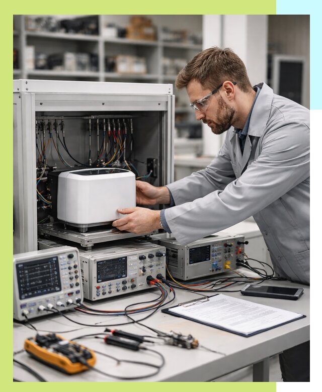 Лабораторные испытания продукции и подтверждение качества в Железнодорожном